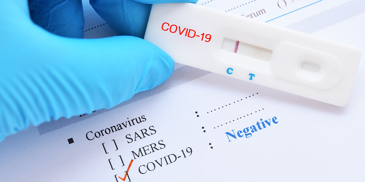 PCR Test Coburg - Negativ Ergebnis